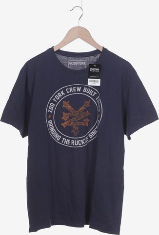 ZOO YORK T-Shirt XL in Blau: predná strana