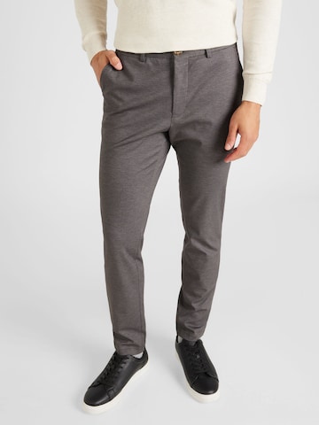 Matinique Normální Chino kalhoty 'Liam' – šedá: přední strana