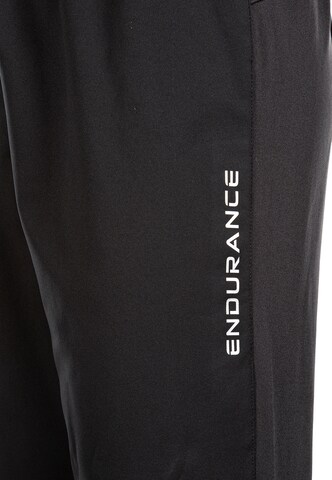 ENDURANCE Regular Workout Pants 'Zora' in Black