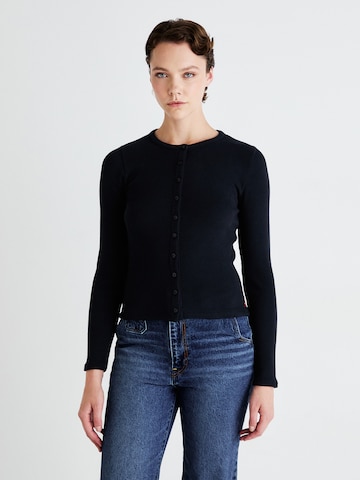 LEVI'S ® Knit Cardigan 'RORY' in Grey: front