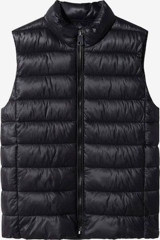 MANGO Vest in Black: front