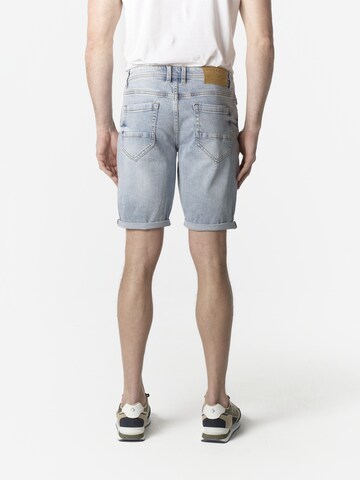 KOROSHI Regular Jeans i blå