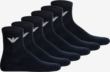 Emporio Armani Sportssokker i blå: forside