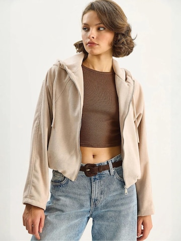 Veste mi-saison Bianco Lucci en beige