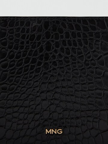 MANGO Clutch 'LEONORA' in Schwarz