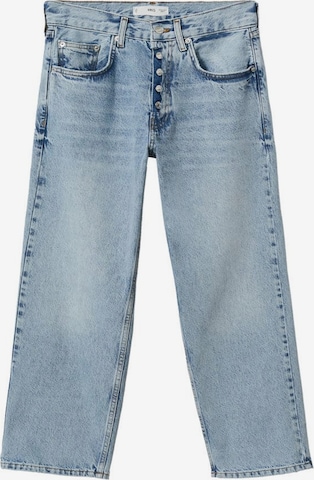 MANGO Regular Jeans 'Carlota' in Blauw: voorkant