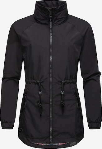 Veste fonctionnelle 'Tacy' Ragwear en noir : devant