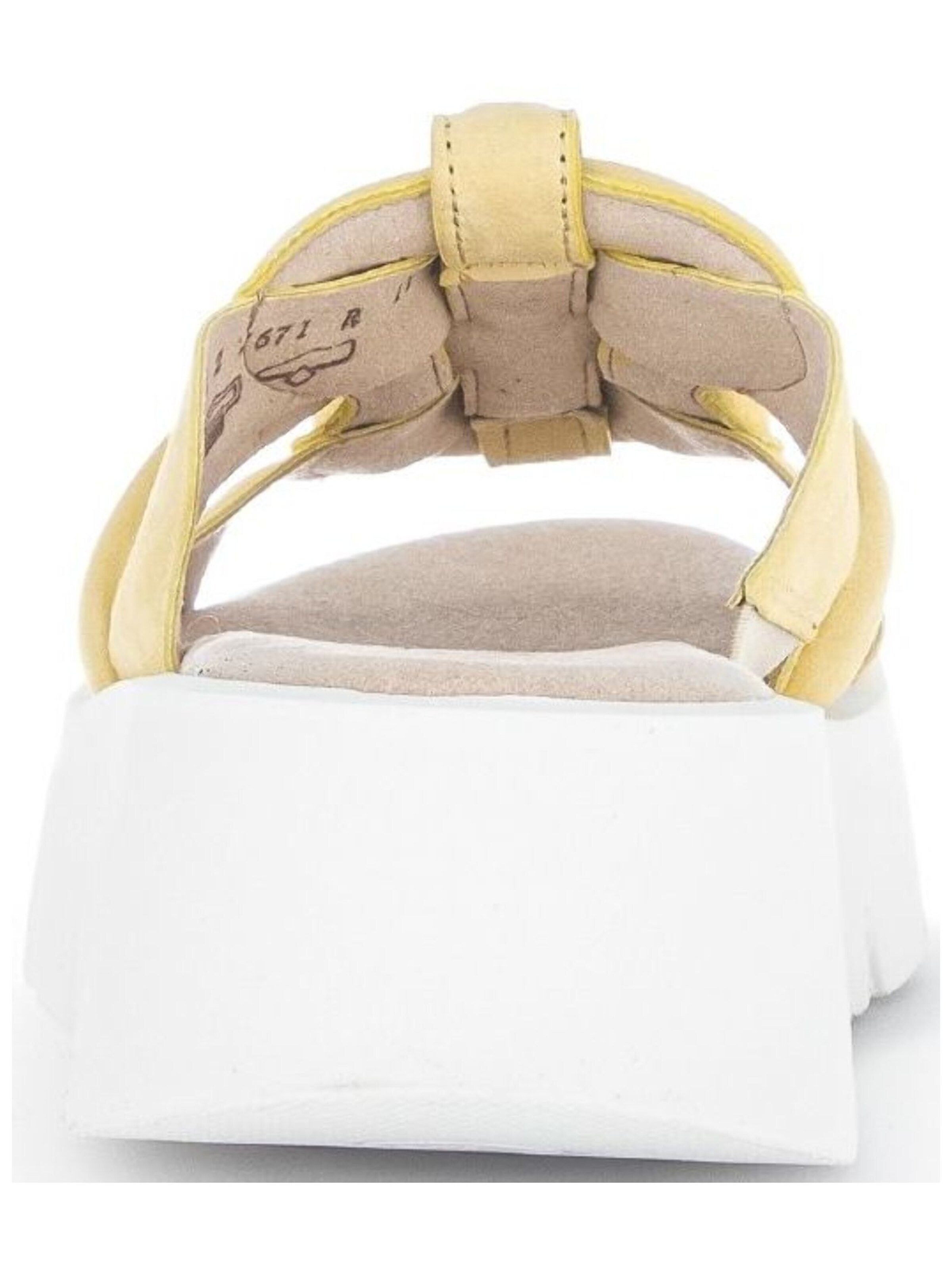 Zoccoletto di GABOR in giallo