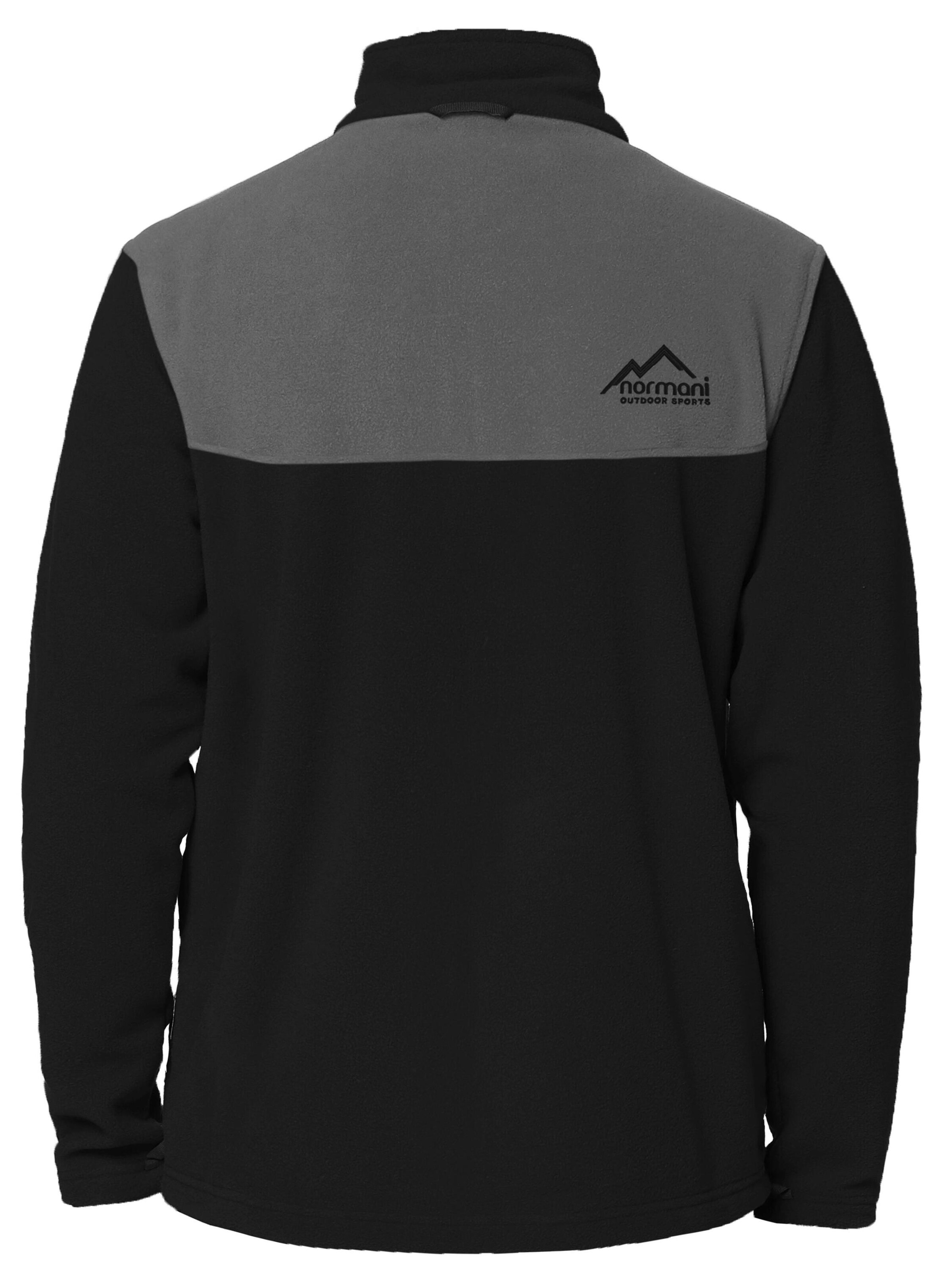 normani Funktionsfleecejacke 'Ivalo' in Schwarz