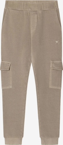 Effilé Pantalon Hackett London en beige : devant