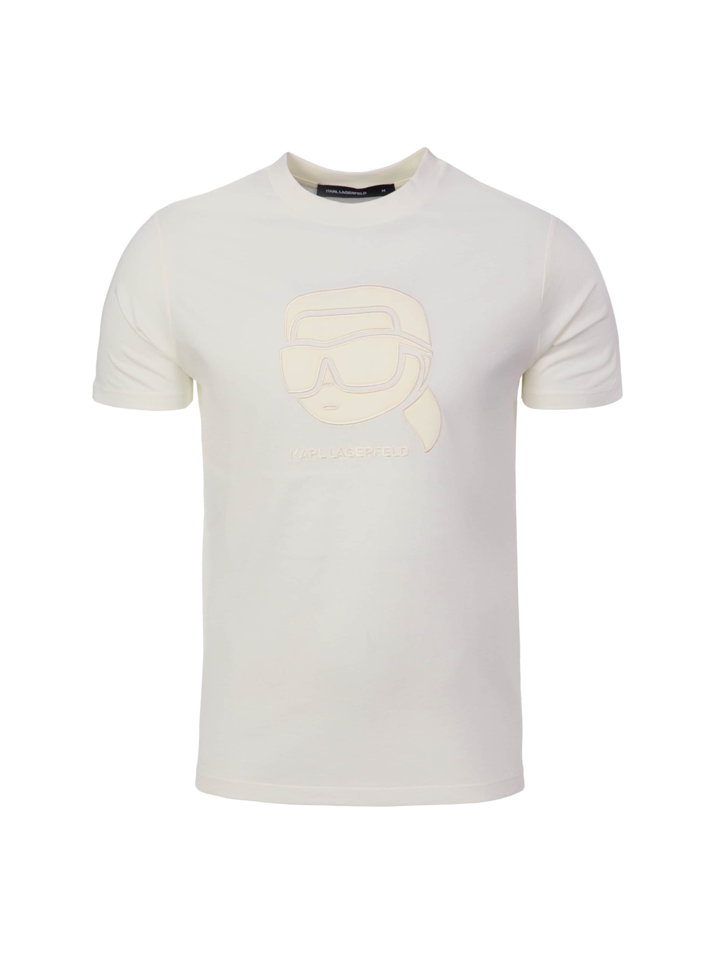 Maglietta di Karl Lagerfeld in beige: frontale