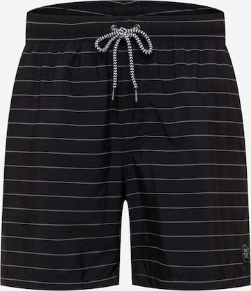 PROTEST Boardshorts 'Sharif' in Schwarz: predná strana