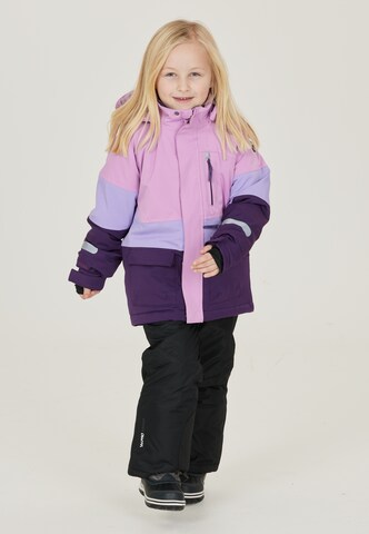 ZigZag Athletic Jacket 'Taylora' in Purple