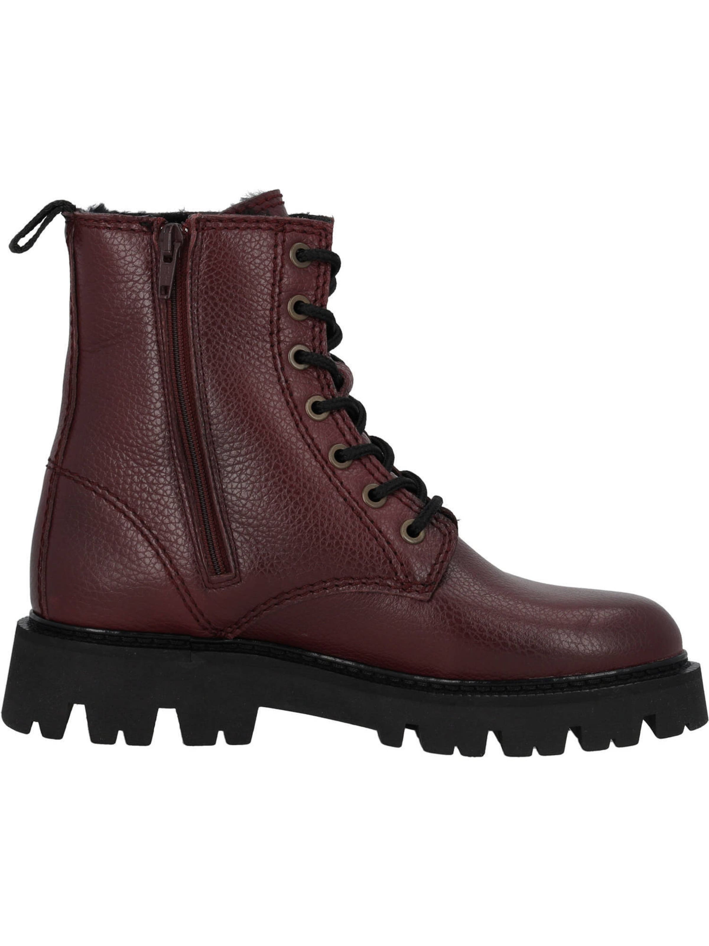 Ghete cu șireturi 'Phessis' de la Palado pe roșu