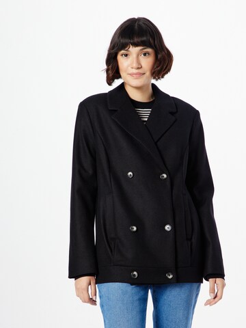 Manteau mi-saison 'Milano' Designers Remix en noir : devant