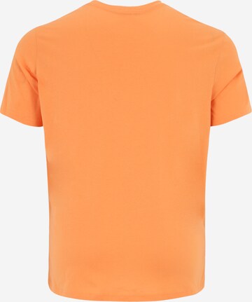 Jack & Jones Plus Shirt in Orange