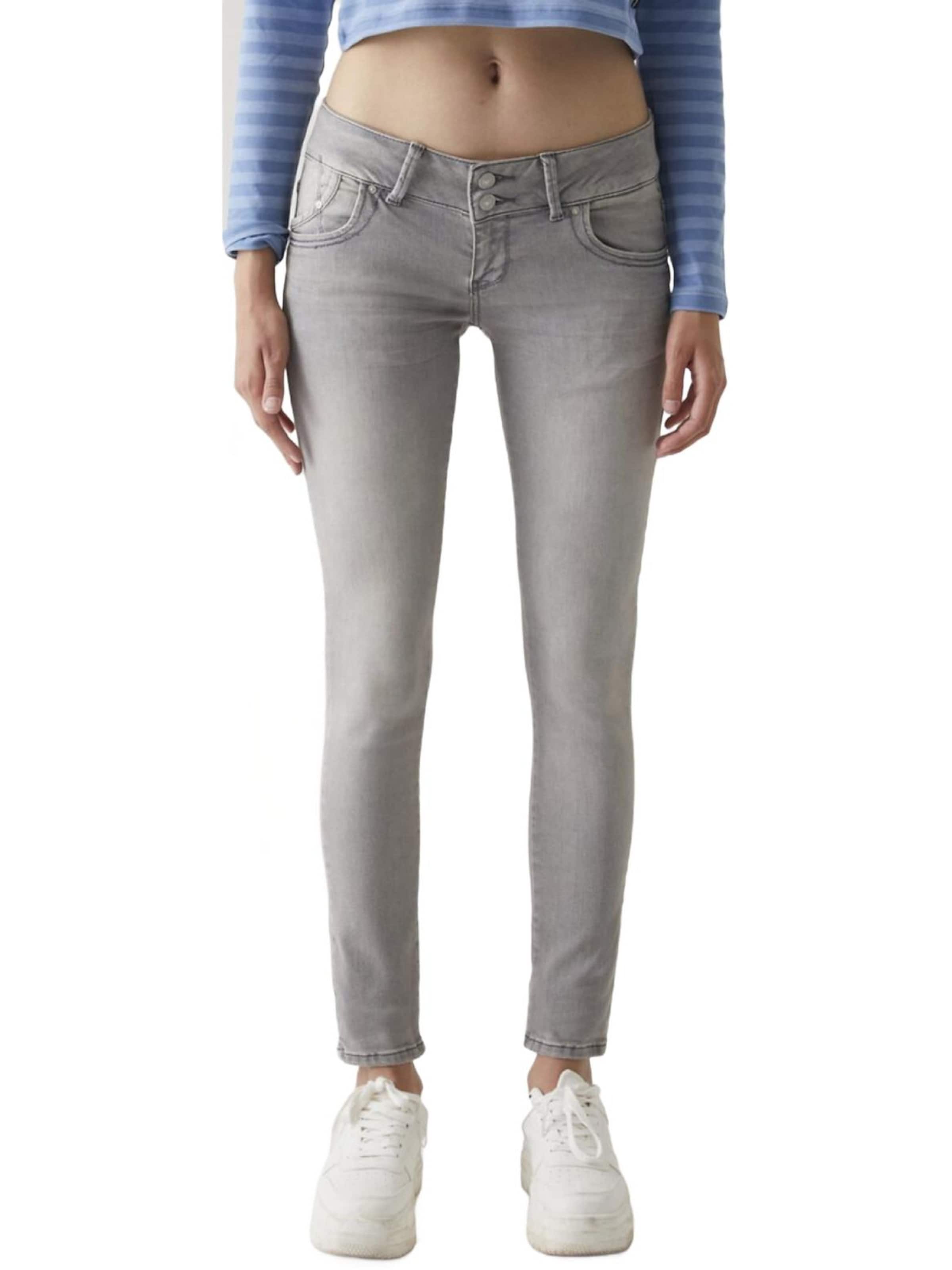 LTB Jeans Slimfit Jeans 'LTB Jeans Molly Low Waist Skinny Leg Jeanshose' in Blauw: voorkant