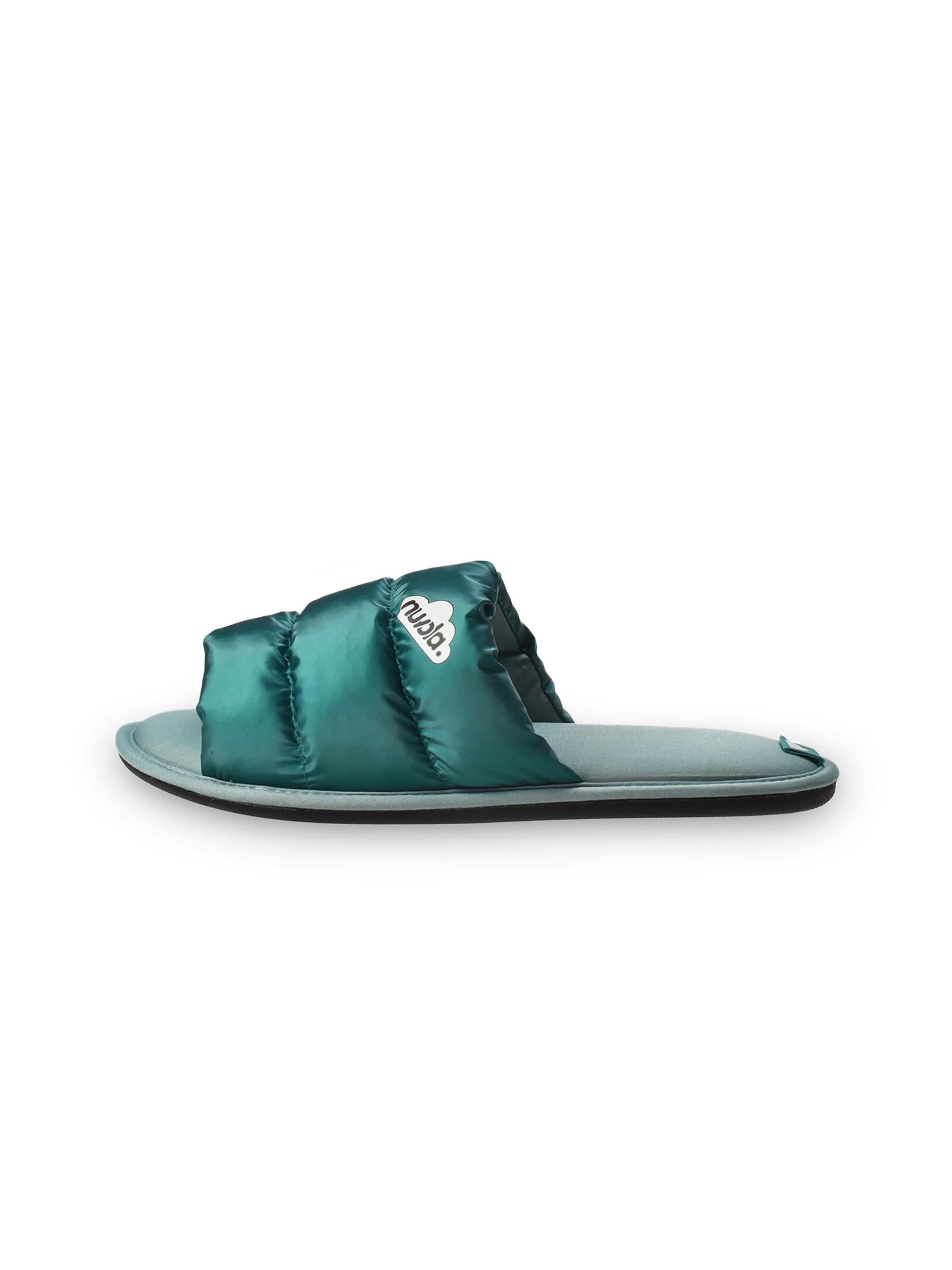Nuvola. Hausschuh 'Zueco Spring'‌‌‌‌‌‌ in 36,5 in smaragd, Produktansicht
