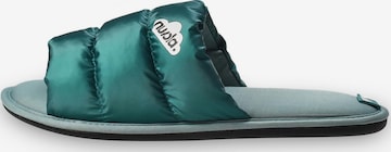 Nuvola. Slippers 'Zueco Spring' in Green: front