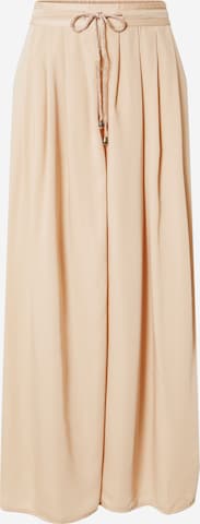 Wide Leg Pantalon 'ARIANE' VERO MODA en beige : devant