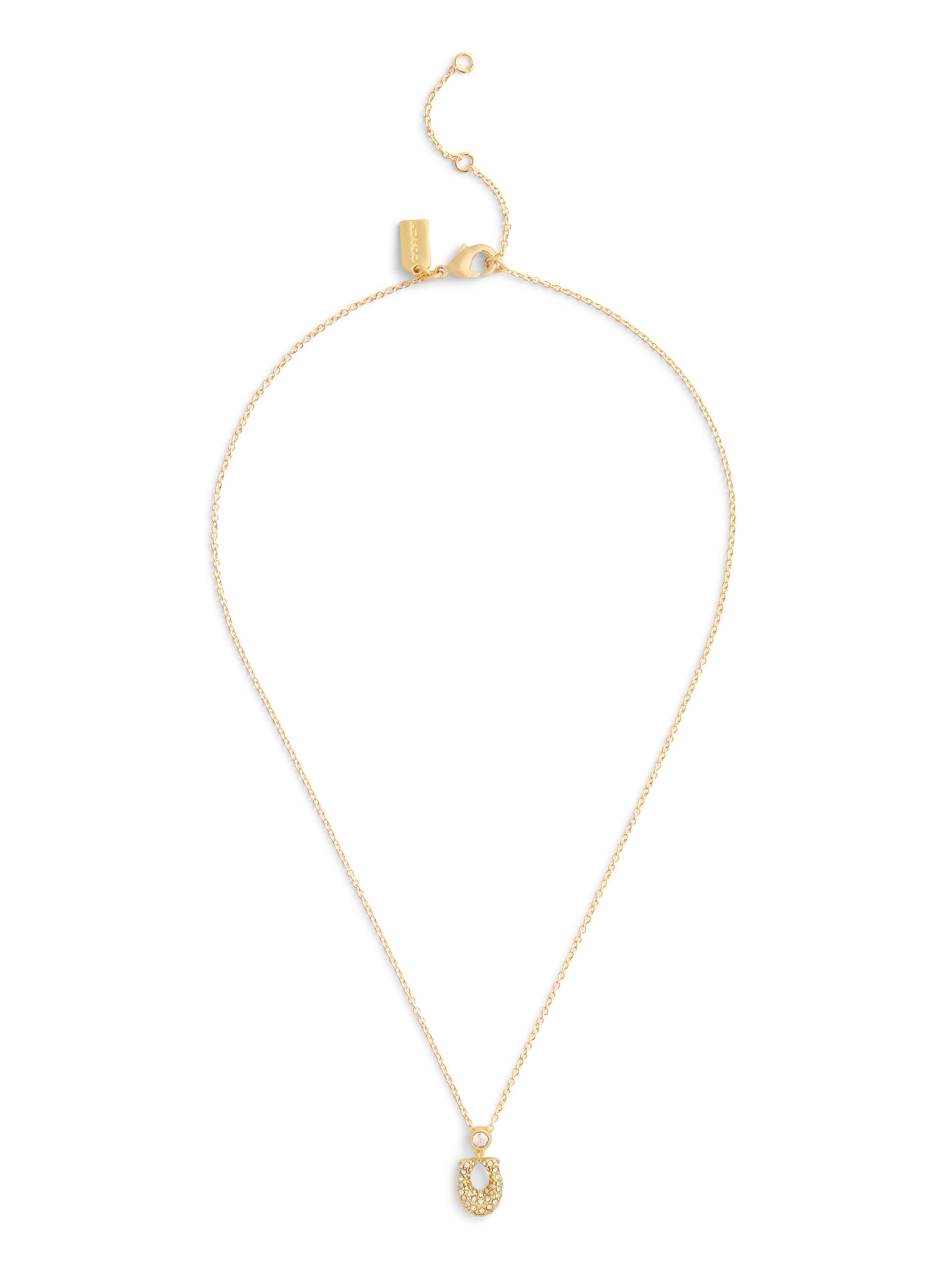 COACH Colar em ouro, Vista do artigo