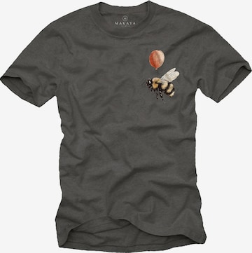 MAKAYA Shirt in Grey: front