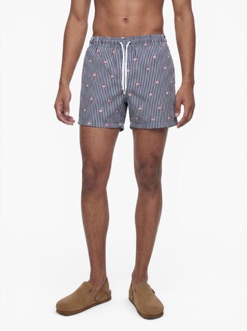 JACK & JONES Swimming shorts 'JPSTMAUI' in Blue: front