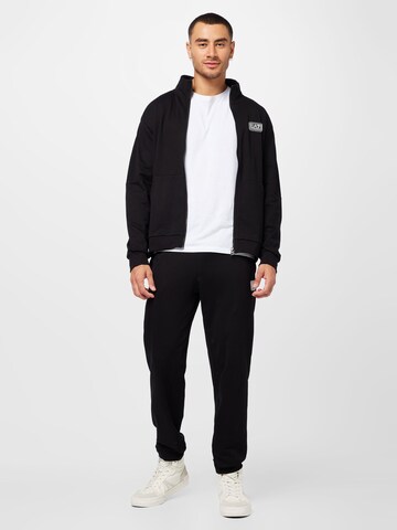 Tuta da jogging di EA7 Emporio Armani in nero