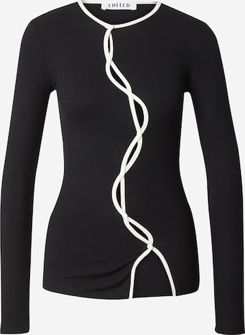 EDITEDMajica 'Yosefine' - crna boja: prednji dio