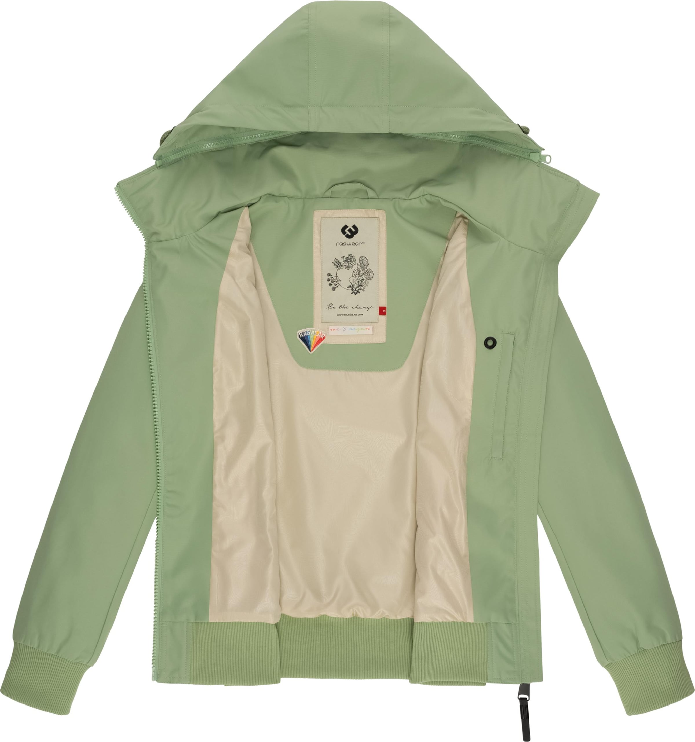 Ragwear Funktionsjacke 'Jotty' in Grün