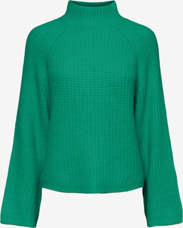 Pullover 'NELL' di PIECES in verde: frontale