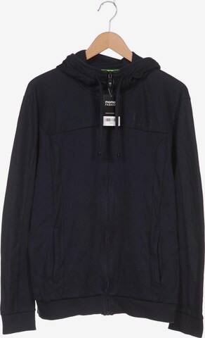 BOSS Sweatshirt & Zip-Up Hoodie in XL in Blue: front