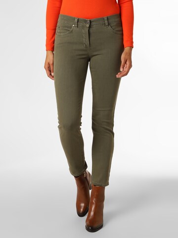 Anna Montana Slim fit Jeans 'Angelika' in Green: front