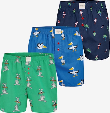 Phil & Co. Berlin Boxer shorts ' FUN Motives ' in Mixed colors: front