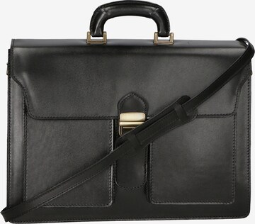 Gave Lux Document Bag in Black: front