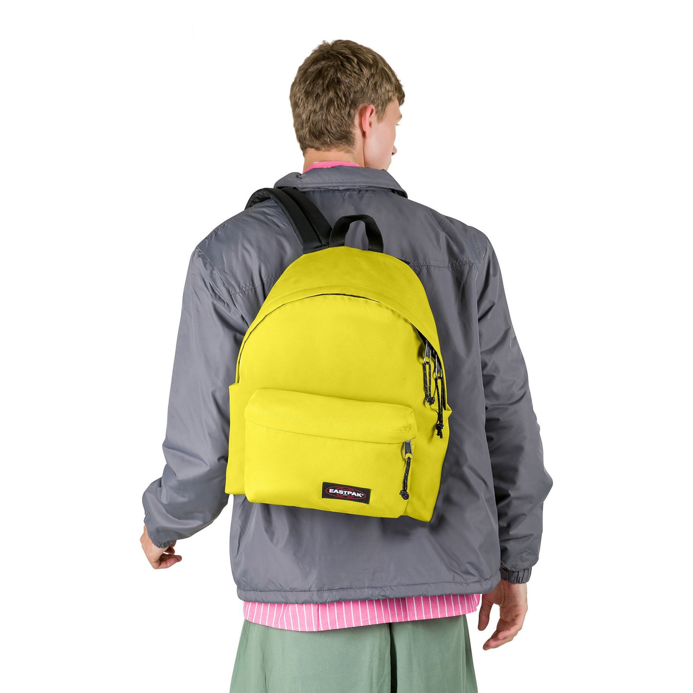 Zaino 'Padded Pak'r' di EASTPAK in giallo: frontale