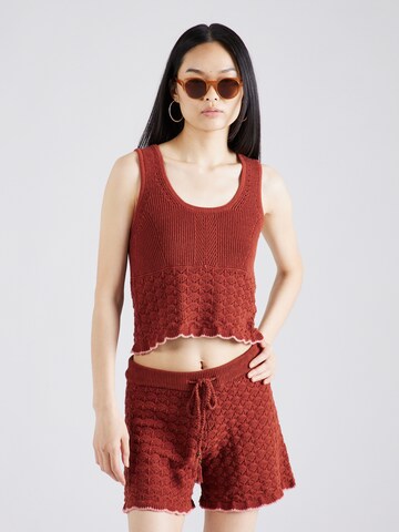 Tops en tricot SCOTCH & SODA en marron