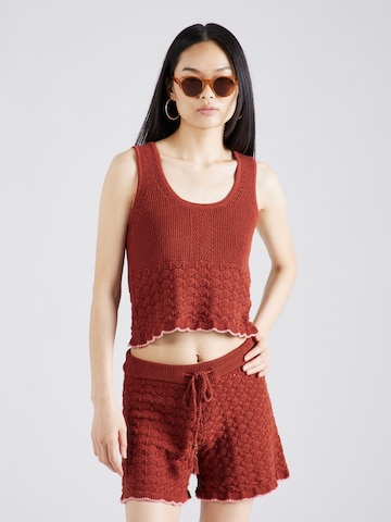 SCOTCH & SODA Knitted Top in Brown
