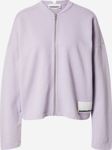 ARMEDANGELS Zip Up Hoodie Kosima in Pastel Purple ABOUT YOU