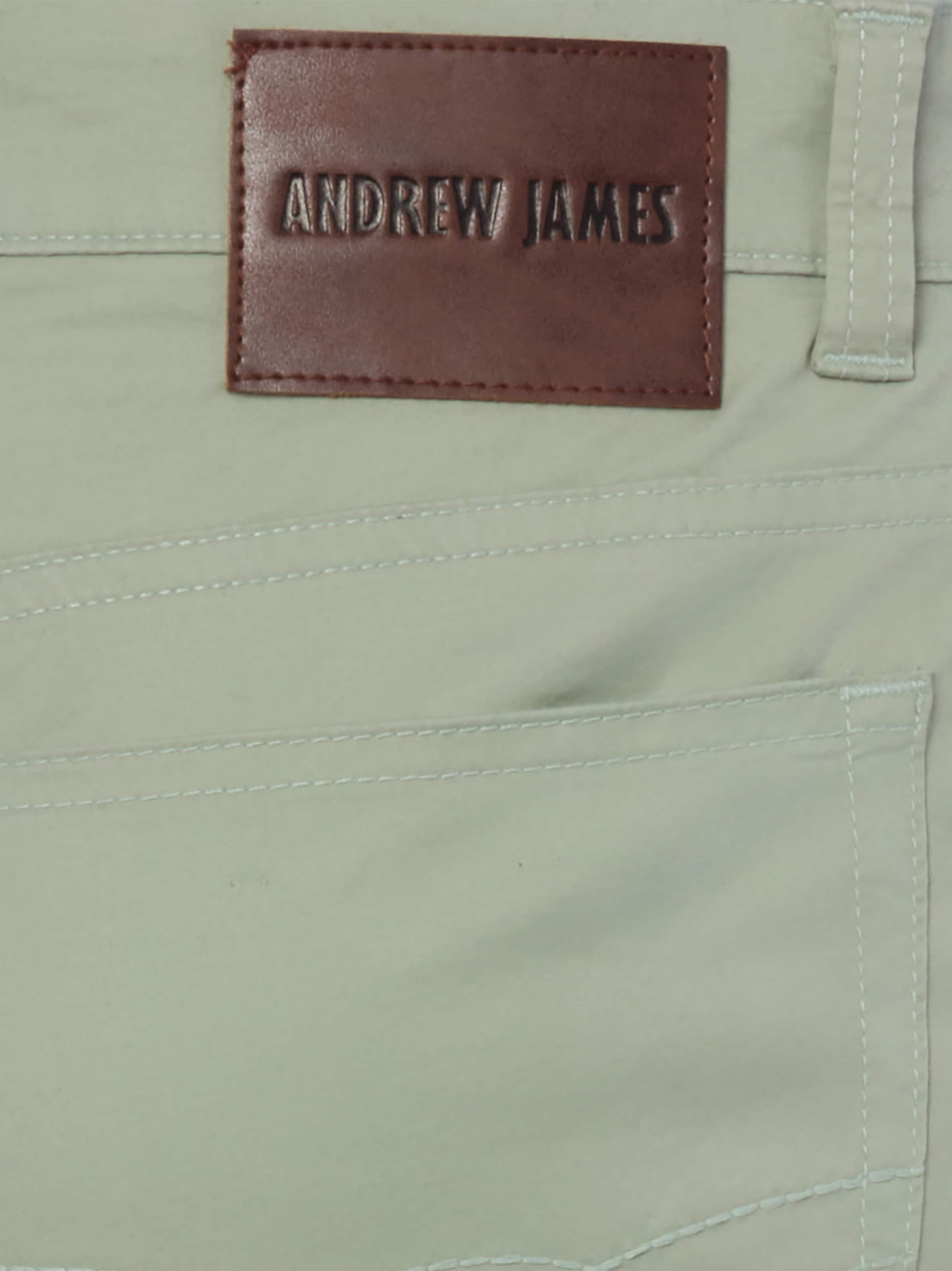 Andrew James Regular Trousers in Green