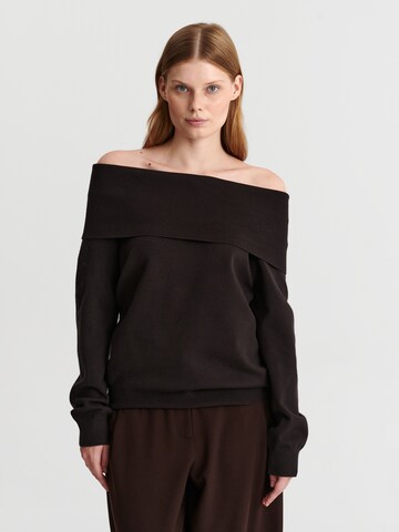 TATUUM - Pullover 'Selena' em castanho: frente