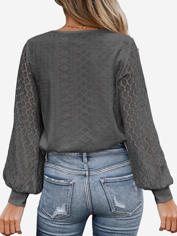 Cupshe Bluse in Grau