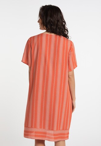 usha FESTIVAL Summer Dress in Orange