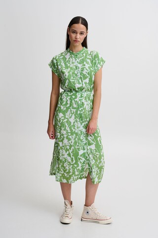 ICHI Blousejurk 'REGINE' in Groen