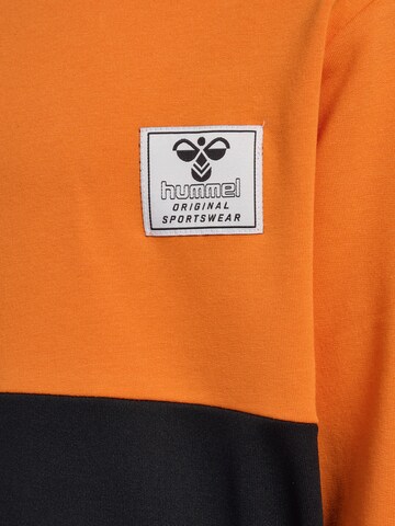 Hummel Athletic Sweatshirt 'Ozzy' in Orange