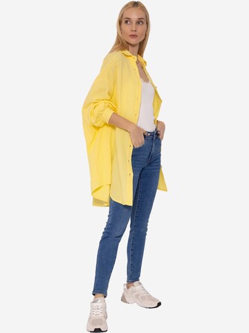 Camicia da donna di SASSYCLASSY in giallo