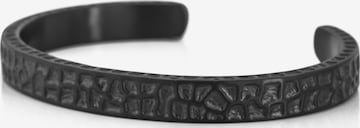 Akitsune Armband 'Terra' in Schwarz: Vorderseite