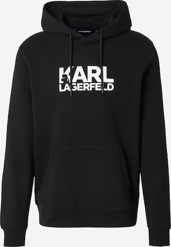 Karl Lagerfeld Sweatshirt in Schwarz: Vorderseite