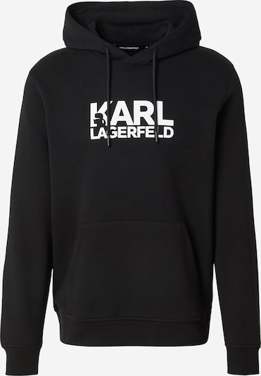 XS dydžio Megztinis be užsegimo iš Karl Lagerfeld, spalva – juoda / balta, Prekių apžvalga