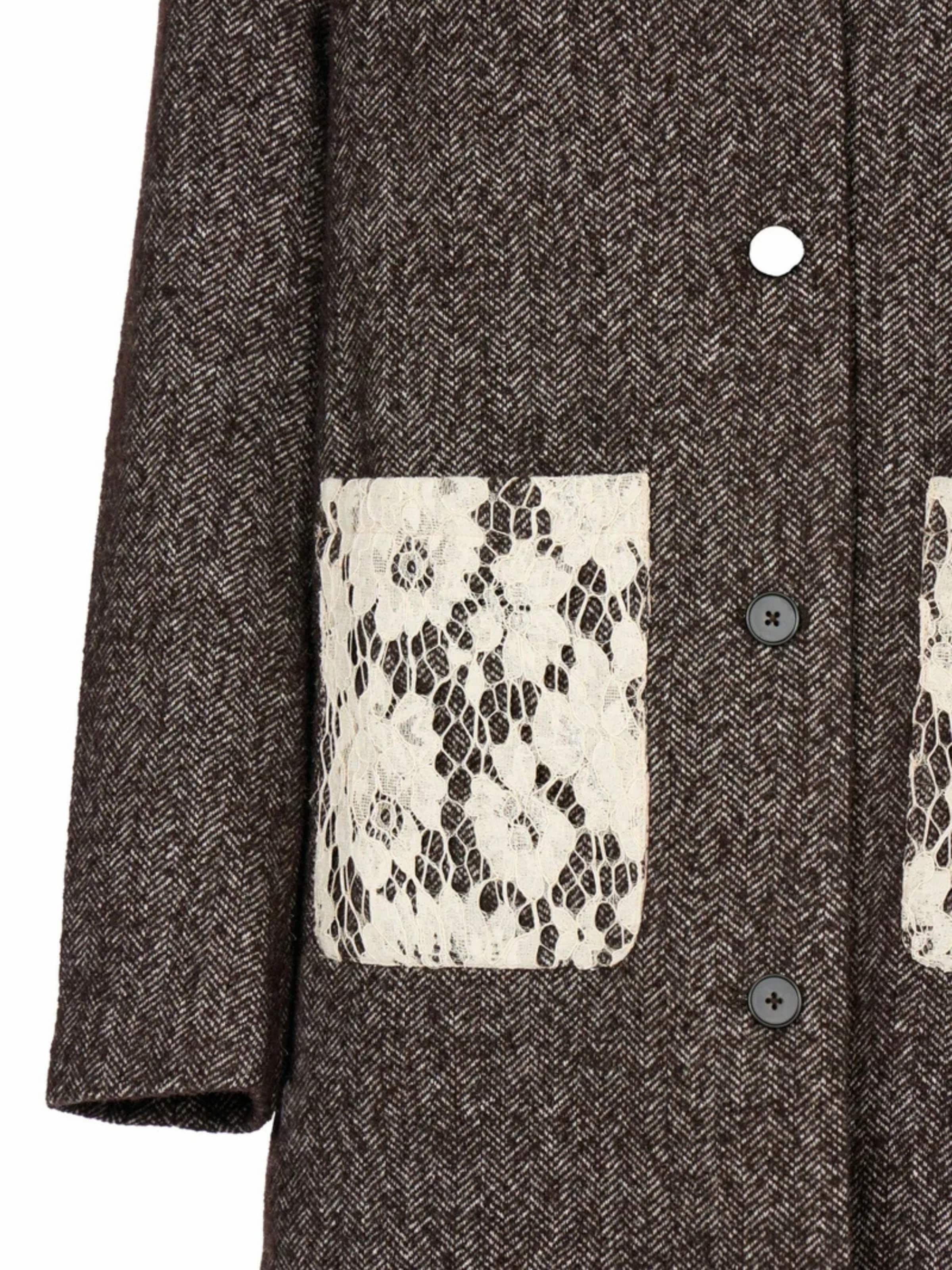 Odd Molly Přechodný kabát ' PattiOM ' – hnědá